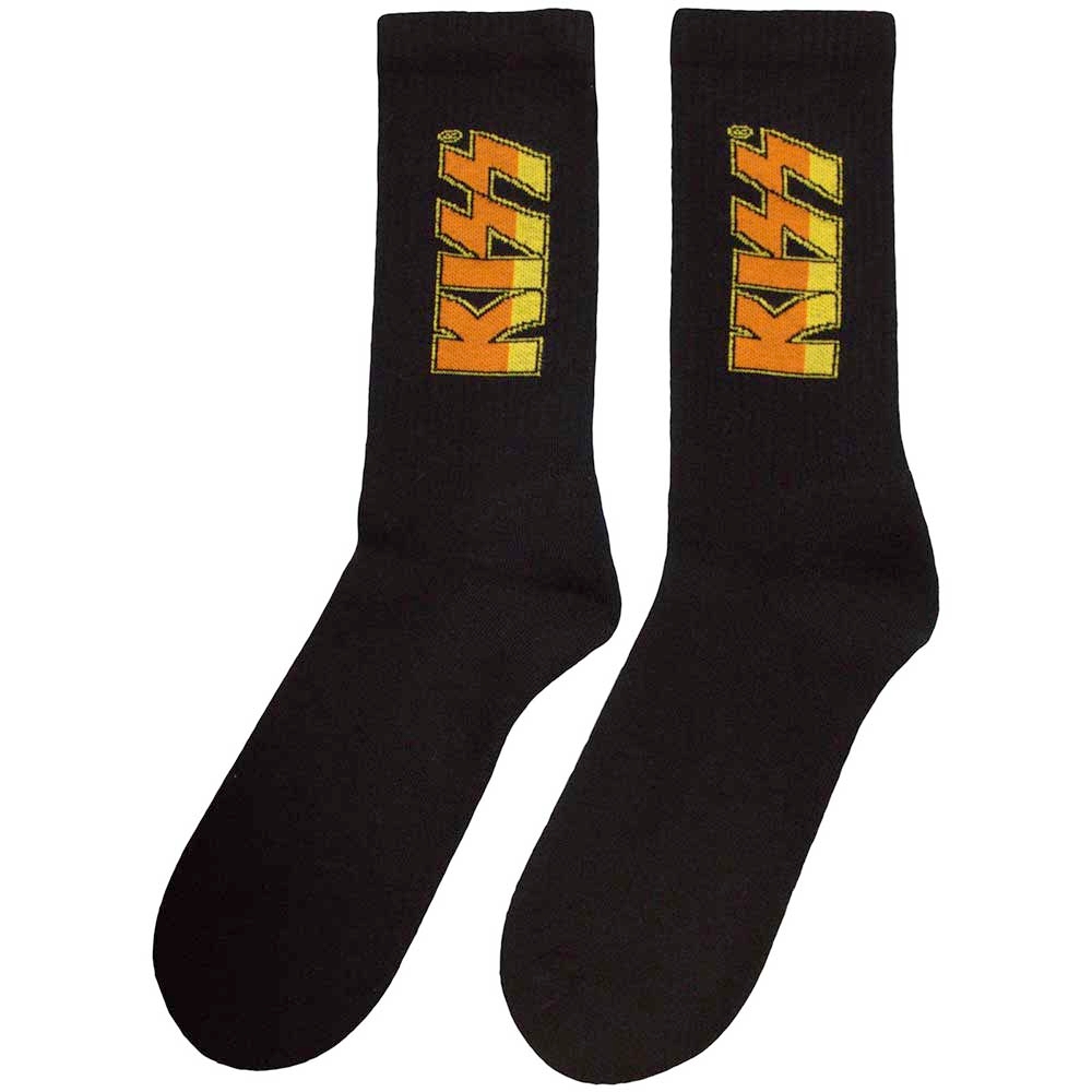 Kiss - Classic Logo Socks - Black